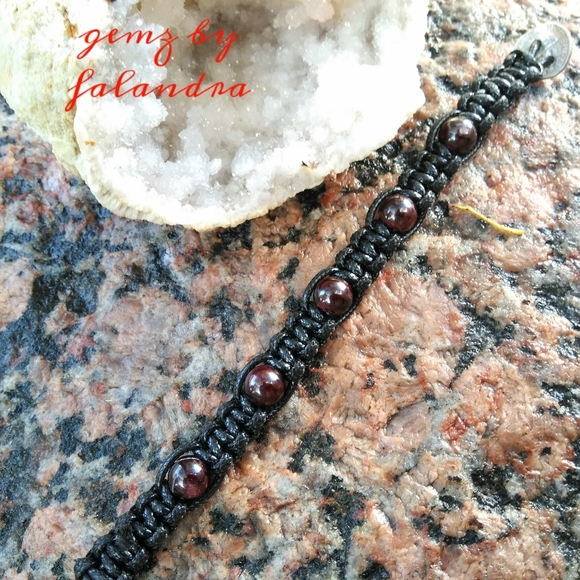 Garnet Bracelet - Picture 2 of 2
